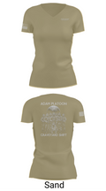 Adam Platoon 34033913 Women's Short Sleeve V-neck Shirt - 84