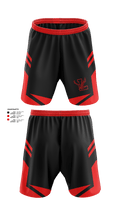 Lowville Academy High School Lacrosse 73515308 Athletic Shorts With Pockets - 1