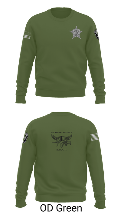 Rockbridge County SWAT 87901161 Crew Neck Sweatshirt - 43