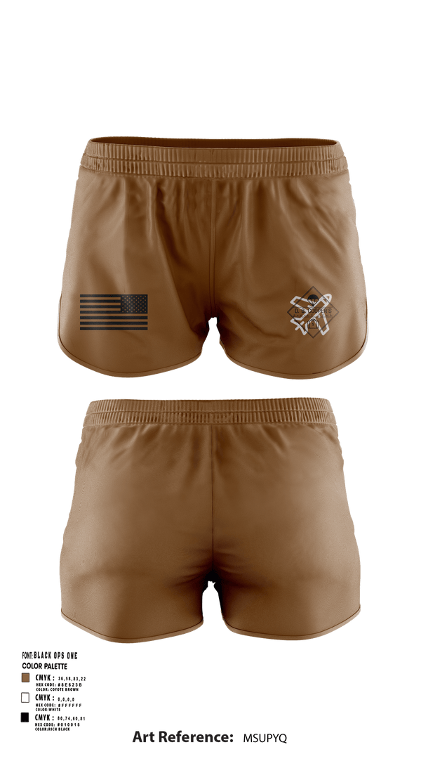 Ranger Panties, D.B. Coopers, , Teamtime, Team time, sublimation, custom sports apparel, team uniforms, spirit wear, spiritwear, sports uniforms, custom shirts, team store, custom team store, fundraiser sports, apparel fundraiser