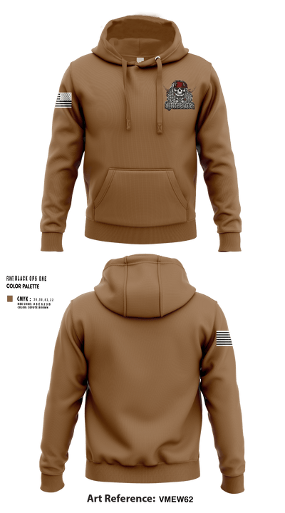 809tH MRBC 1st PLT 2nd SEC Sparrows 78111710 Hoodie - 30
