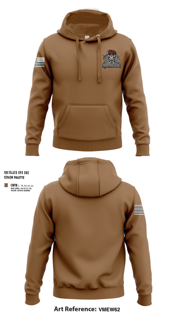 Hoodie, 809tH MRBC 1st PLT 2nd SEC Sparrows, , Teamtime, Team time, sublimation, custom sports apparel, team uniforms, spirit wear, spiritwear, sports uniforms, custom shirts, team store, custom team store, fundraiser sports, apparel fundraiser