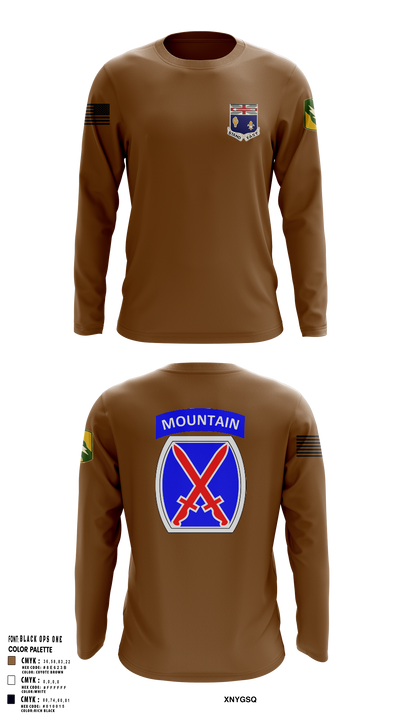 1-155th 38658910 Long Sleeve Performance Shirt 101