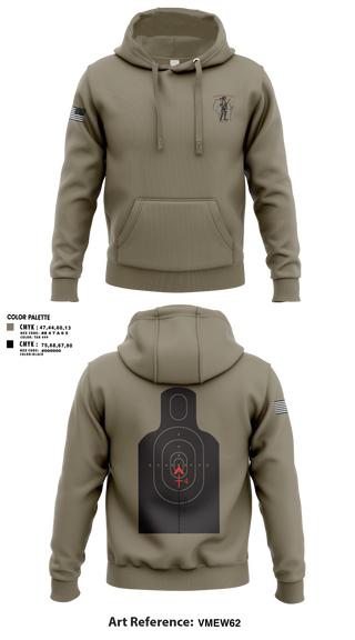 Hoodie, WIARNG Marksmanship, , Teamtime, Team time, sublimation, custom sports apparel, team uniforms, spirit wear, spiritwear, sports uniforms, custom shirts, team store, custom team store, fundraiser sports, apparel fundraiser
