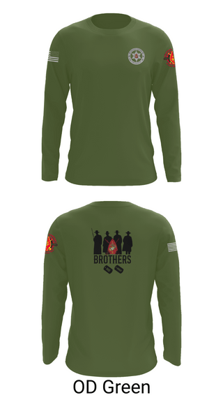 Long Sleeve Performance Shirt, Wpns 1/8 Mortars, , Teamtime, Team time, sublimation, custom sports apparel, team uniforms, spirit wear, spiritwear, sports uniforms, custom shirts, team store, custom team store, fundraiser sports, apparel fundraiser