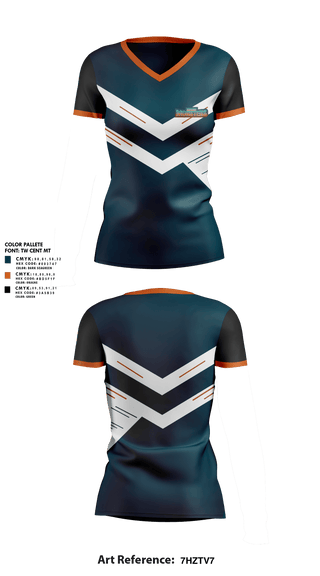 Womens Short Sleeve Vneck Shirt, Midwest Monsters, Men's Basketball, Teamtime, Team time, sublimation, custom sports apparel, team uniforms, spirit wear, spiritwear, sports uniforms, custom shirts, team store, custom team store, fundraiser sports, apparel fundraiser