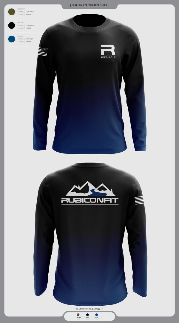 Long Sleeve Performance Shirt, RubiconFit, , Teamtime, Team time, sublimation, custom sports apparel, team uniforms, spirit wear, spiritwear, sports uniforms, custom shirts, team store, custom team store, fundraiser sports, apparel fundraiser