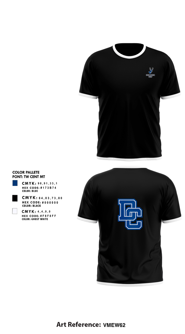 Short Sleeve Performance Shirt, Deer Creek Antlers, Golf, Teamtime, Team time, sublimation, custom sports apparel, team uniforms, spirit wear, spiritwear, sports uniforms, custom shirts, team store, custom team store, fundraiser sports, apparel fundraiser
