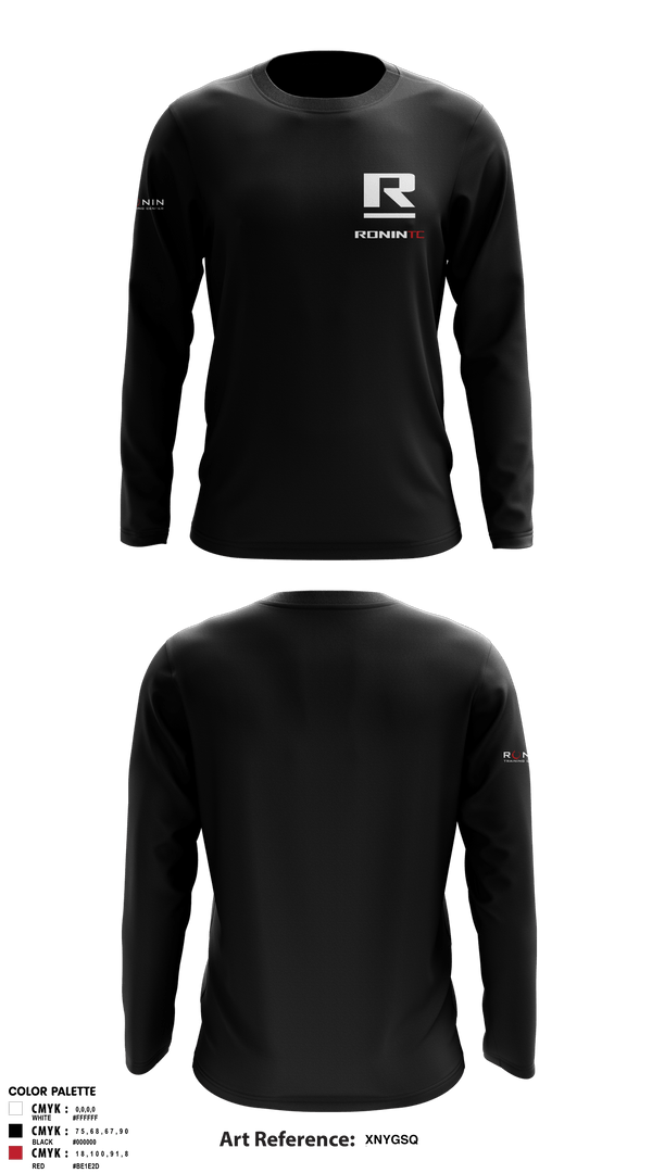 Long Sleeve Rash Guard Shirt, Ronin TC, , Teamtime, Team time, sublimation, custom sports apparel, team uniforms, spirit wear, spiritwear, sports uniforms, custom shirts, team store, custom team store, fundraiser sports, apparel fundraiser