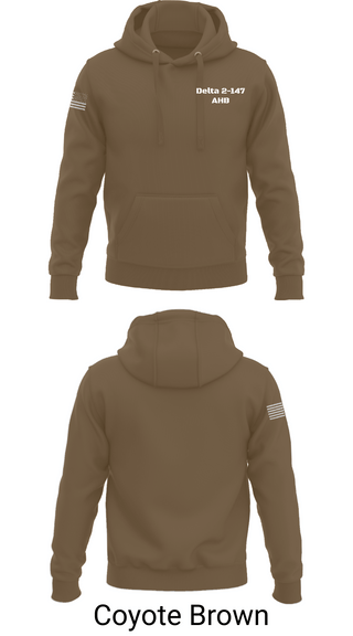 Hoodie, Delta 2-147 AHB, Army, Teamtime, Team time, sublimation, custom sports apparel, team uniforms, spirit wear, spiritwear, sports uniforms, custom shirts, team store, custom team store, fundraiser sports, apparel fundraiser