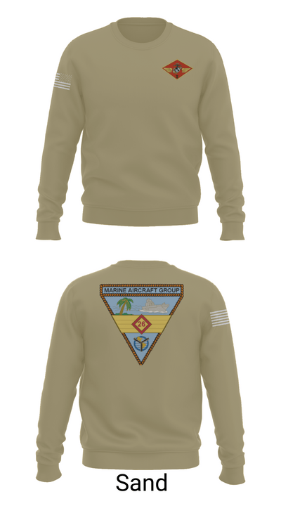 2nd MAW 13014265 Crew Neck Sweatshirt - 85