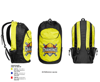 Gear Bag, Alabama Diamond Youth Softball, Softball, Teamtime, Team time, sublimation, custom sports apparel, team uniforms, spirit wear, spiritwear, sports uniforms, custom shirts, team store, custom team store, fundraiser sports, apparel fundraiser