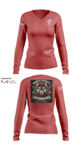 Foxtrot Company 2047834 Women's Long Sleeve V-neck Shirt - 2