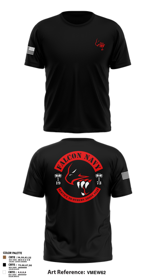 Short Sleeve Performance Shirt, Falcon Navy, , Teamtime, Team time, sublimation, custom sports apparel, team uniforms, spirit wear, spiritwear, sports uniforms, custom shirts, team store, custom team store, fundraiser sports, apparel fundraiser
