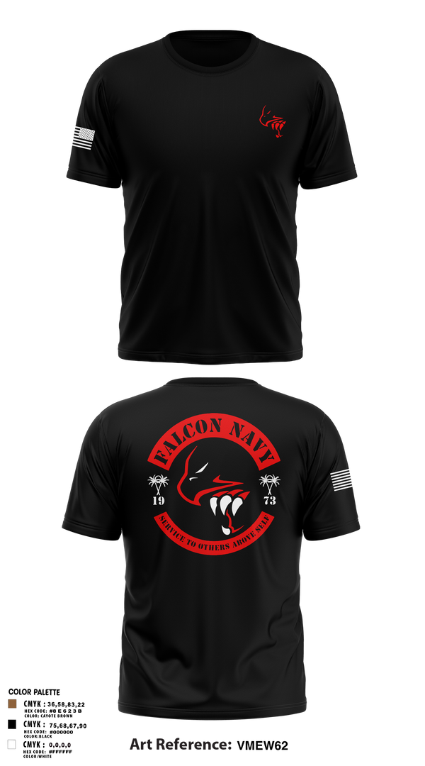 Short Sleeve Performance Shirt, Falcon Navy, , Teamtime, Team time, sublimation, custom sports apparel, team uniforms, spirit wear, spiritwear, sports uniforms, custom shirts, team store, custom team store, fundraiser sports, apparel fundraiser