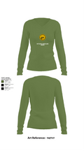 Battlespace Surveillance Company 38169754 Women's Long Sleeve V-neck Shirt - 42