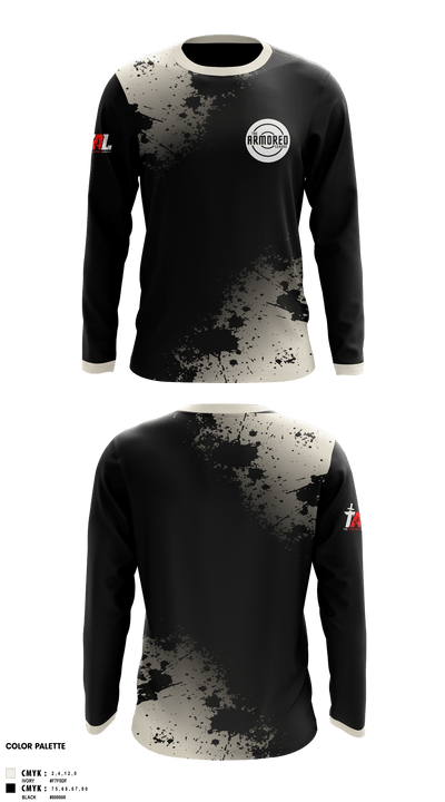 THE ARMORED LEAGUE 75061922 Long Sleeve Rash Guard Shirt - 1