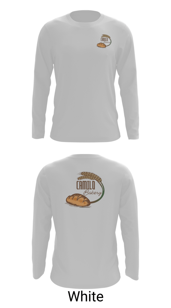 Long Sleeve Performance Shirt, Camilo bakery, , Teamtime, Team time, sublimation, custom sports apparel, team uniforms, spirit wear, spiritwear, sports uniforms, custom shirts, team store, custom team store, fundraiser sports, apparel fundraiser