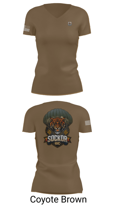 SOCKOR 29135503 Women's Short Sleeve V-neck Shirt - 8