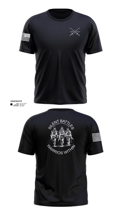 Silent Battles 26852061 Old School Cotton Feel Shirt - 1