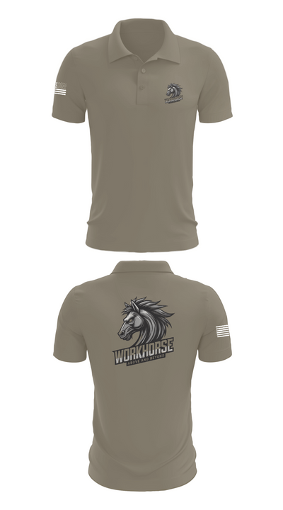 224th MI 54422647 Short Sleeve Performance Polo - 67