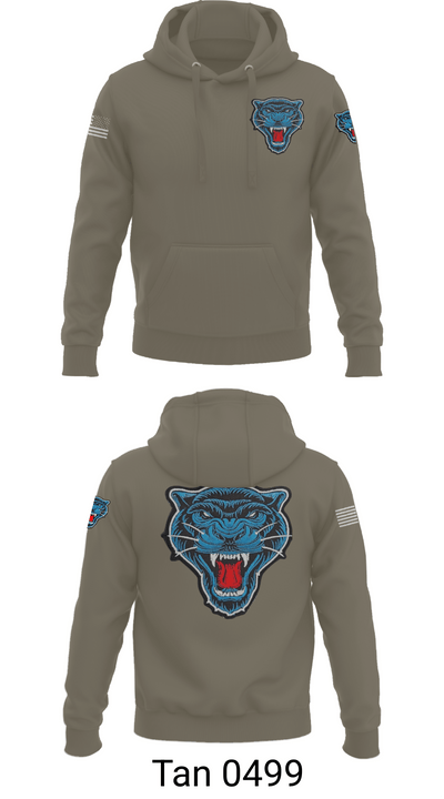 Blue Panthers 97909853 Hoodie - 78