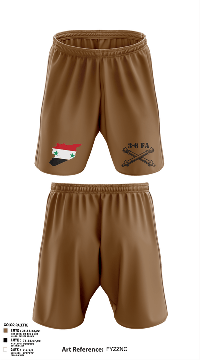 3-6 FA 94514876 Athletic Shorts With Pockets - 1