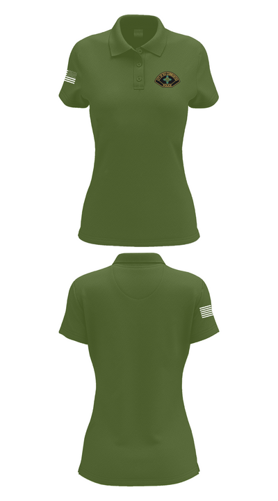 Rio Communities Police Department 41641819 Women's Short Sleeve Performance Polo  - 52