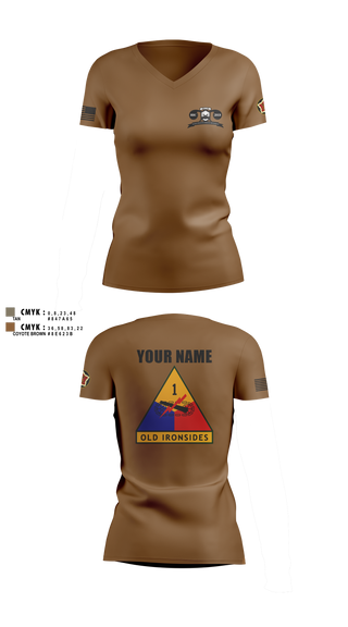 Womens Short Sleeve Vneck Shirt, Recon2, Army, Teamtime, Team time, sublimation, custom sports apparel, team uniforms, spirit wear, spiritwear, sports uniforms, custom shirts, team store, custom team store, fundraiser sports, apparel fundraiser