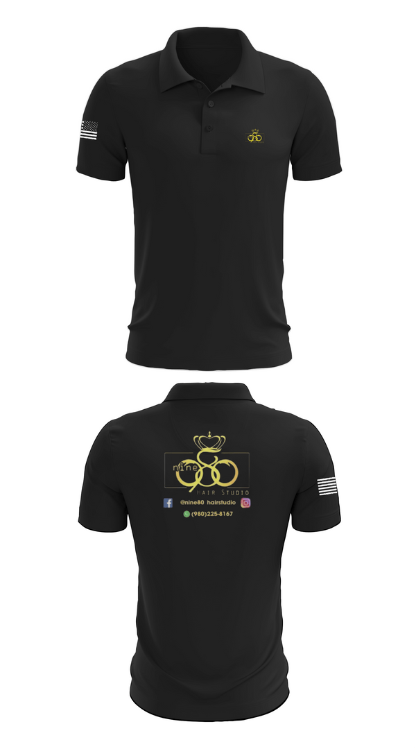 Short Sleeve Performance Polo, Nine80, , Teamtime, Team time, sublimation, custom sports apparel, team uniforms, spirit wear, spiritwear, sports uniforms, custom shirts, team store, custom team store, fundraiser sports, apparel fundraiser