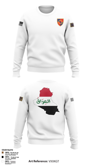 Crew Neck Sweatshirt, 617th MP DET, , Teamtime, Team time, sublimation, custom sports apparel, team uniforms, spirit wear, spiritwear, sports uniforms, custom shirts, team store, custom team store, fundraiser sports, apparel fundraiser