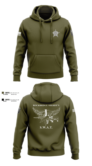 Hoodie, Rockbridge County SWAT, , Teamtime, Team time, sublimation, custom sports apparel, team uniforms, spirit wear, spiritwear, sports uniforms, custom shirts, team store, custom team store, fundraiser sports, apparel fundraiser