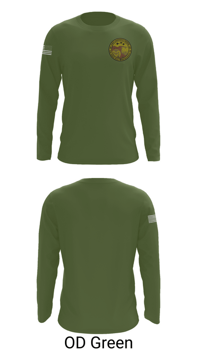 Cadet Leadership Training Squadron 79854789 Long Sleeve Performance Shirt 46