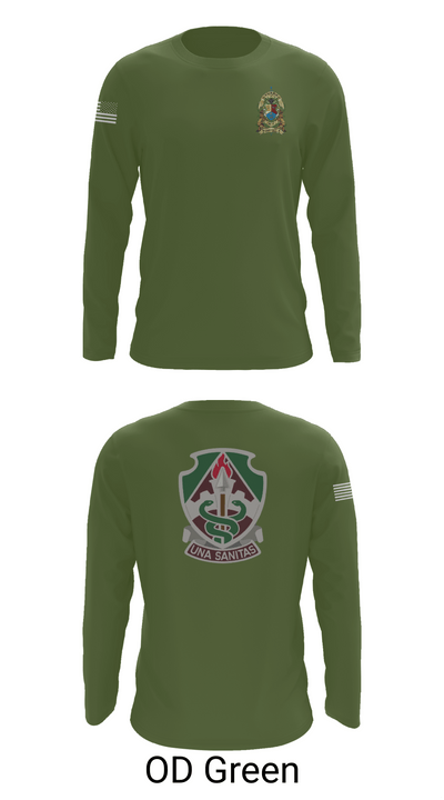 VRA- Fort Eustis Branch 87447712 Long Sleeve Performance Shirt 46