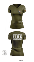 Station 12 TRT 63854404 Women's Short Sleeve V-neck Shirt - 113