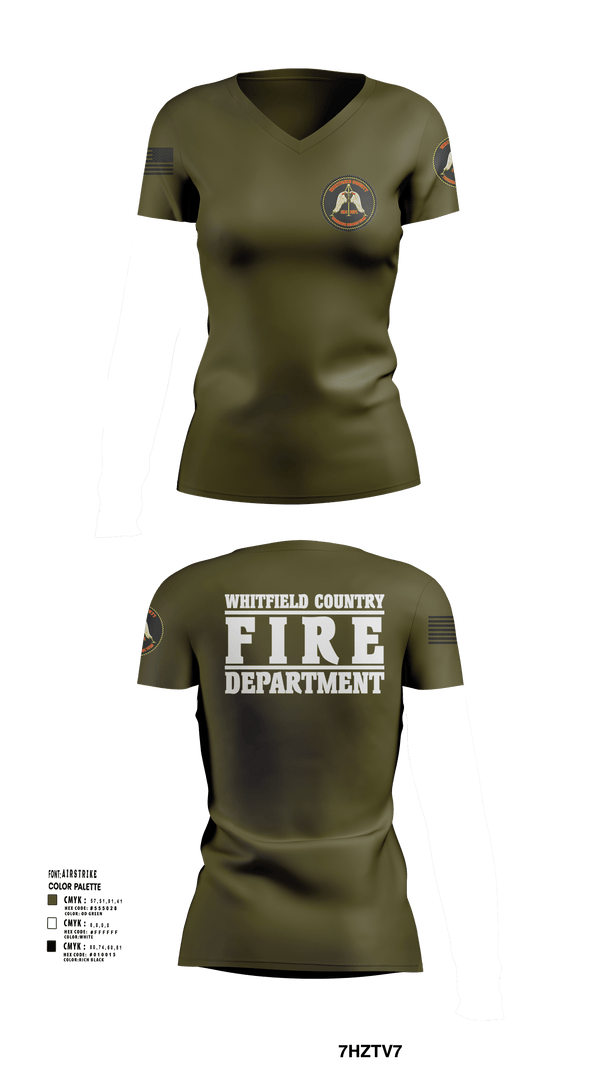 Womens Short Sleeve Vneck Shirt, Station 12 TRT, , Teamtime, Team time, sublimation, custom sports apparel, team uniforms, spirit wear, spiritwear, sports uniforms, custom shirts, team store, custom team store, fundraiser sports, apparel fundraiser