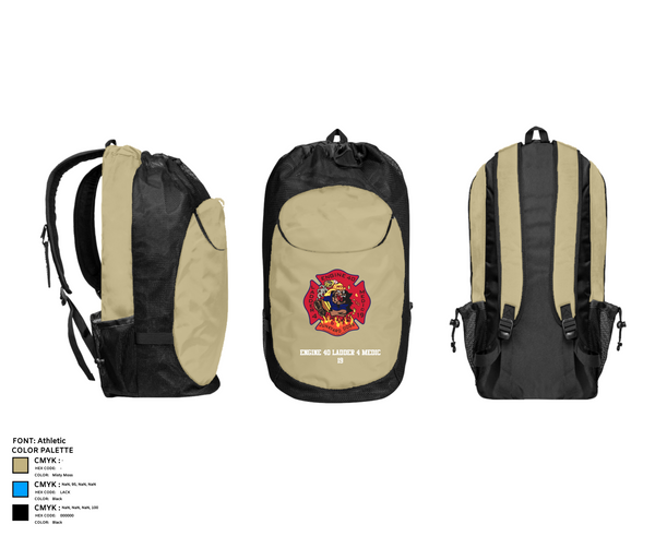 Gear Bag, Engine 40 Ladder 4 Medic 19, , Teamtime, Team time, sublimation, custom sports apparel, team uniforms, spirit wear, spiritwear, sports uniforms, custom shirts, team store, custom team store, fundraiser sports, apparel fundraiser