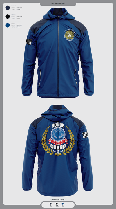 Twu Local 100 Ceremonial Unit & Honor Guard 29961130 Windbreaker - 3