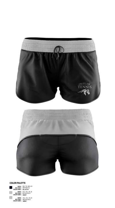 Sisters High School Tennis 56460316 Women's Shorts - 1