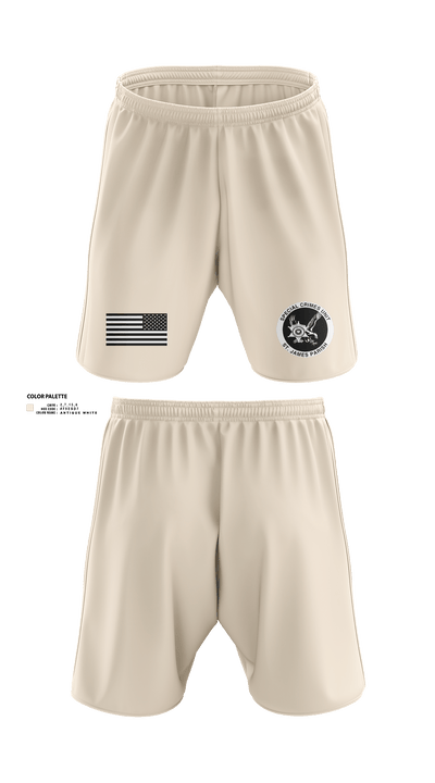 Special Investigations Unit 45981808 Athletic Shorts With Pockets - 1