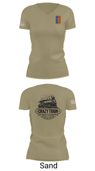 Womens Short Sleeve Vneck Shirt, 2-174 ADA, Army, Teamtime, Team time, sublimation, custom sports apparel, team uniforms, spirit wear, spiritwear, sports uniforms, custom shirts, team store, custom team store, fundraiser sports, apparel fundraiser