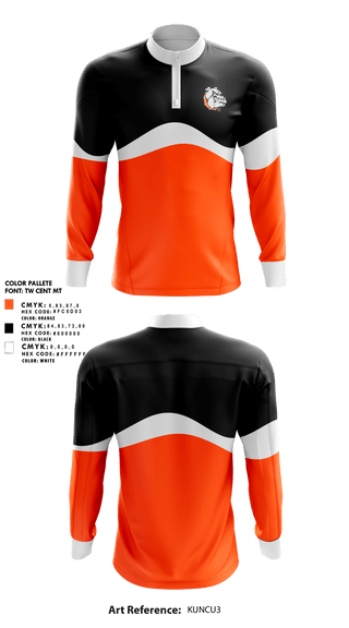 Quarter Zip Jacket, Rudyard Senior High School, Spirit Store, Teamtime, Team time, sublimation, custom sports apparel, team uniforms, spirit wear, spiritwear, sports uniforms, custom shirts, team store, custom team store, fundraiser sports, apparel fundraiser