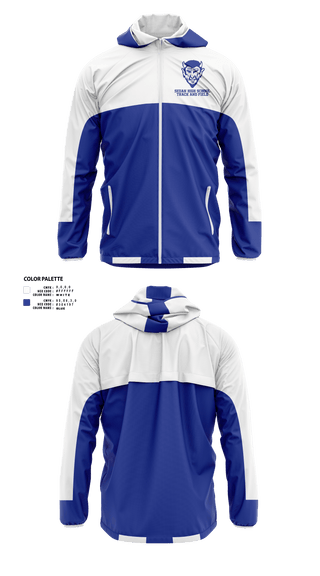 Windbreaker, Sedan High School Track and Field, Track & Field, Teamtime, Team time, sublimation, custom sports apparel, team uniforms, spirit wear, spiritwear, sports uniforms, custom shirts, team store, custom team store, fundraiser sports, apparel fundraiser