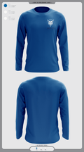 Castlewood High School Tennis 93413718 Long Sleeve Performance Shirt 1
