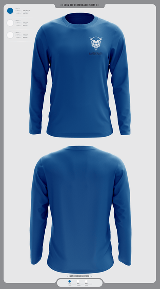 Long Sleeve Performance Shirt, Castlewood High School Tennis, Tennis, Teamtime, Team time, sublimation, custom sports apparel, team uniforms, spirit wear, spiritwear, sports uniforms, custom shirts, team store, custom team store, fundraiser sports, apparel fundraiser