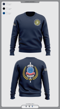Twu Local 100 Ceremonial Unit & Honor Guard 29961130 Crew Neck Sweatshirt - 1