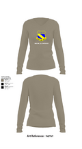 2nd BN (LS) 349th RGT 90715195 Women's Long Sleeve V-neck Shirt - 62