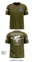 Pershing Rifles Troop L-1 10347059 Short Sleeve Performance Shirt - 151
