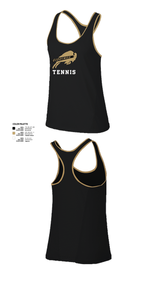 Tank Top, Giddings Tennis, Tennis, Teamtime, Team time, sublimation, custom sports apparel, team uniforms, spirit wear, spiritwear, sports uniforms, custom shirts, team store, custom team store, fundraiser sports, apparel fundraiser