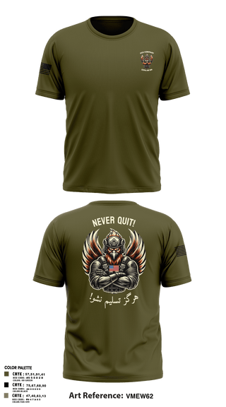 Old School Cotton Feel Shirt, F CO, 229th MI BN, , Teamtime, Team time, sublimation, custom sports apparel, team uniforms, spirit wear, spiritwear, sports uniforms, custom shirts, team store, custom team store, fundraiser sports, apparel fundraiser